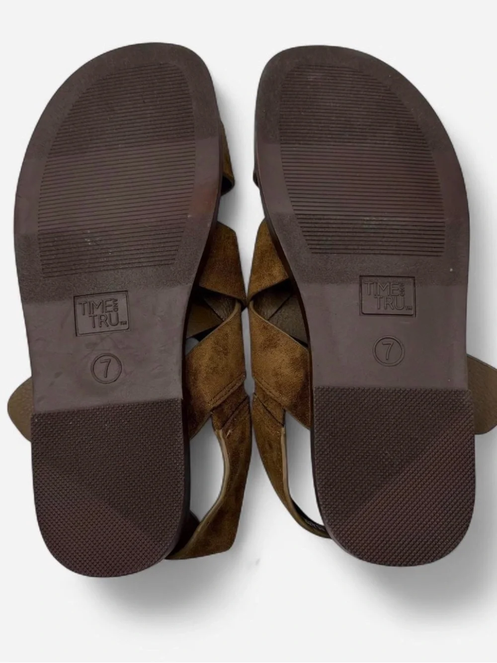 Time and Tru men suede